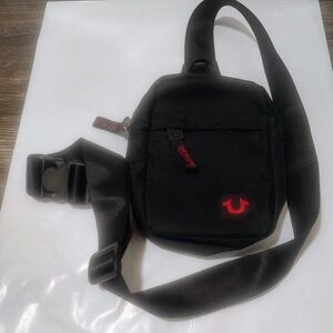 True Religion Black Crossbody Bag
